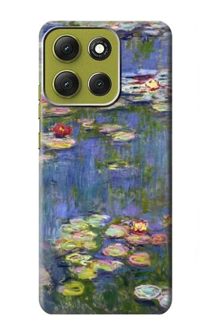 S0997 Claude Monet Water Lilies Hülle Schutzhülle Taschen für Motorola Moto G86 S0997 Claude Monet Water Lilies Hülle Schutzhülle Taschen für Motorola Moto G86
