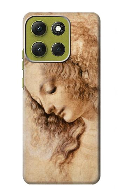 S1045 Leonardo da Vinci Woman's Head Hülle Schutzhülle Taschen für Motorola Moto G86 S1045 Leonardo da Vinci Woman's Head Hülle Schutzhülle Taschen für Motorola Moto G86