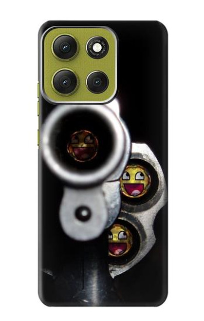 S1109 Smile Bullet Gun Hülle Schutzhülle Taschen für Motorola Moto G86 S1109 Smile Bullet Gun Hülle Schutzhülle Taschen für Motorola Moto G86
