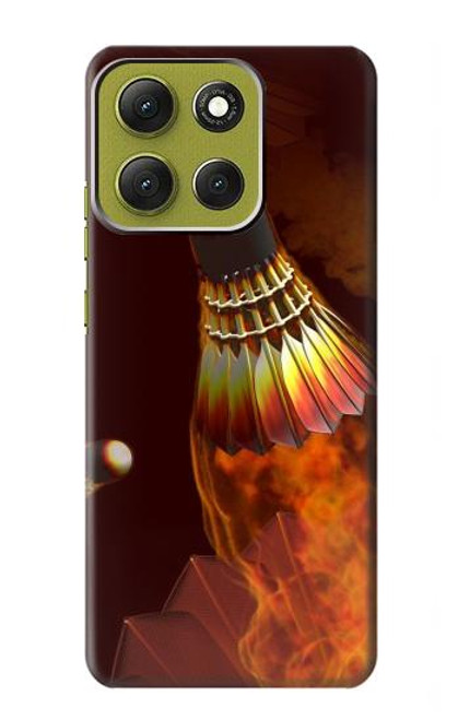 S1239 Badmintons Hülle Schutzhülle Taschen für Motorola Moto G86 S1239 Badmintons Hülle Schutzhülle Taschen für Motorola Moto G86