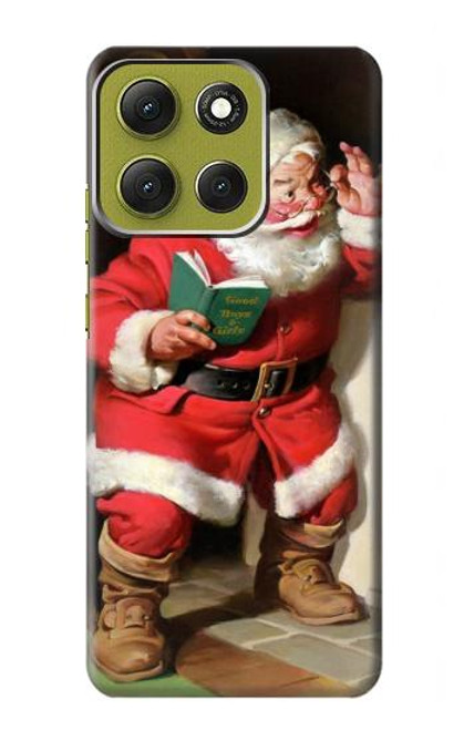 S1417 Santa Claus Merry Xmas Hülle Schutzhülle Taschen für Motorola Moto G86 S1417 Santa Claus Merry Xmas Hülle Schutzhülle Taschen für Motorola Moto G86
