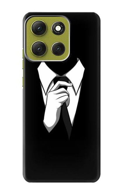 S1591 Anonymous Man in Black Suit Hülle Schutzhülle Taschen für Motorola Moto G86 S1591 Anonymous Man in Black Suit Hülle Schutzhülle Taschen für Motorola Moto G86