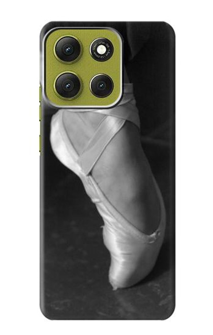S1593 Ballet Pointe Shoe Hülle Schutzhülle Taschen für Motorola Moto G86 S1593 Ballet Pointe Shoe Hülle Schutzhülle Taschen für Motorola Moto G86