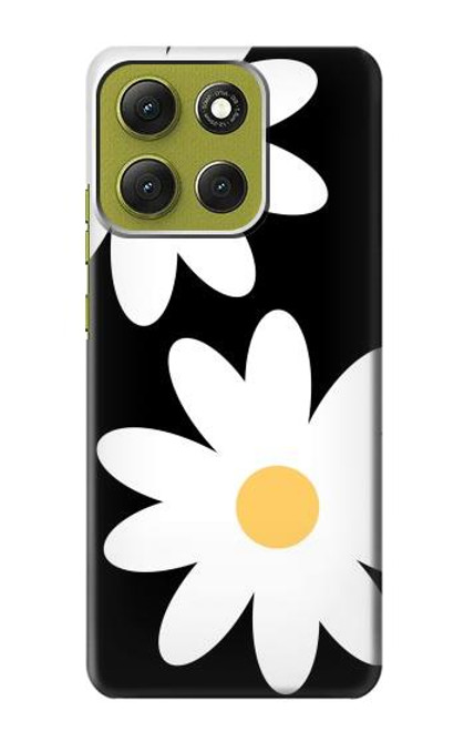 S2315 Daisy White Flowers Hülle Schutzhülle Taschen für Motorola Moto G86 S2315 Daisy White Flowers Hülle Schutzhülle Taschen für Motorola Moto G86