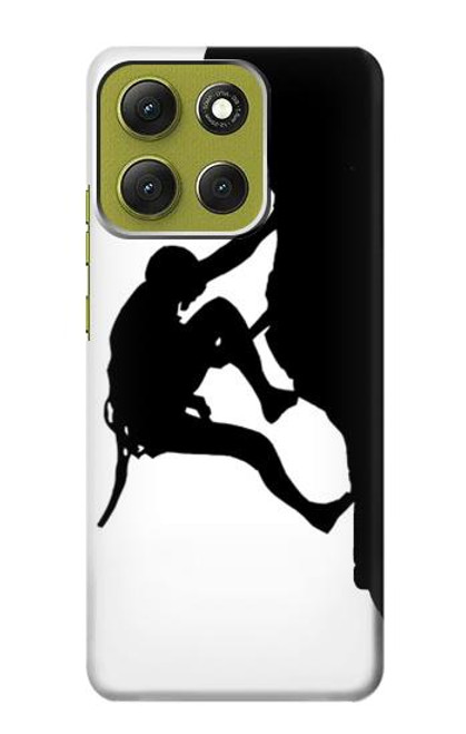 S2407 Mountain Climber Climbing Hülle Schutzhülle Taschen für Motorola Moto G86 S2407 Mountain Climber Climbing Hülle Schutzhülle Taschen für Motorola Moto G86