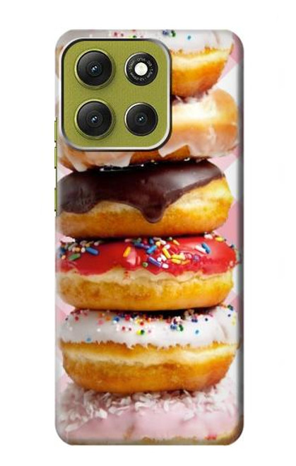 S2431 Fancy Sweet Donuts Hülle Schutzhülle Taschen für Motorola Moto G86 S2431 Fancy Sweet Donuts Hülle Schutzhülle Taschen für Motorola Moto G86
