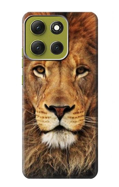 S2870 Lion King of Beasts Hülle Schutzhülle Taschen für Motorola Moto G86 S2870 Lion King of Beasts Hülle Schutzhülle Taschen für Motorola Moto G86