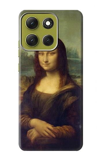 S3038 Mona Lisa Da Vinci Painting Hülle Schutzhülle Taschen für Motorola Moto G86