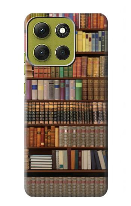 S3154 Bookshelf Hülle Schutzhülle Taschen für Motorola Moto G86