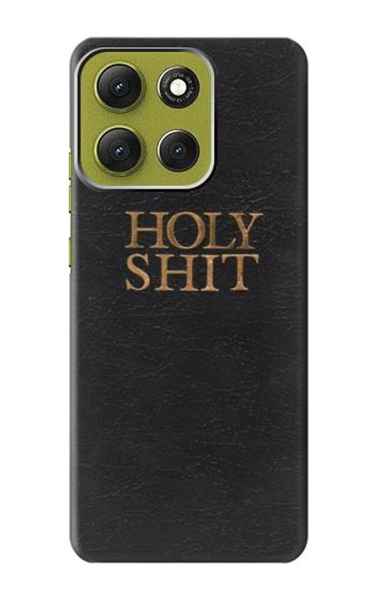 S3166 Funny Holy Shit Hülle Schutzhülle Taschen für Motorola Moto G86