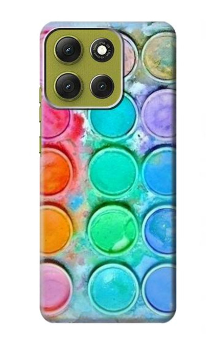 S3235 Watercolor Mixing Hülle Schutzhülle Taschen für Motorola Moto G86