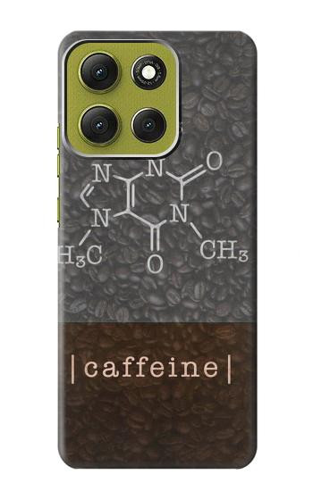 S3475 Caffeine Molecular Hülle Schutzhülle Taschen für Motorola Moto G86