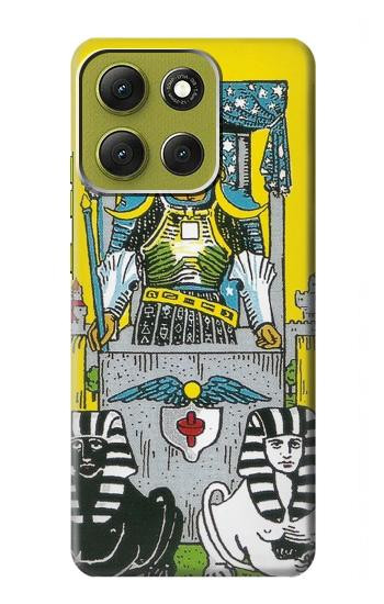 S3739 Tarot Card The Chariot Hülle Schutzhülle Taschen für Motorola Moto G86