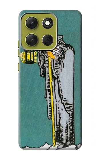 S3741 Tarot Card The Hermit Hülle Schutzhülle Taschen für Motorola Moto G86