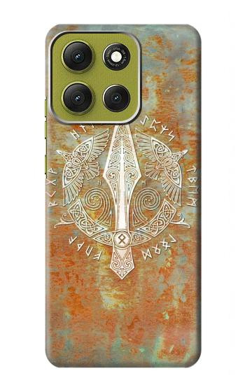 S3827 Gungnir Spear of Odin Norse Viking Symbol Hülle Schutzhülle Taschen für Motorola Moto G86
