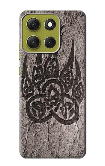 S3832 Viking Norse Bear Paw Berserkers Rock Hülle Schutzhülle Taschen für Motorola Moto G86