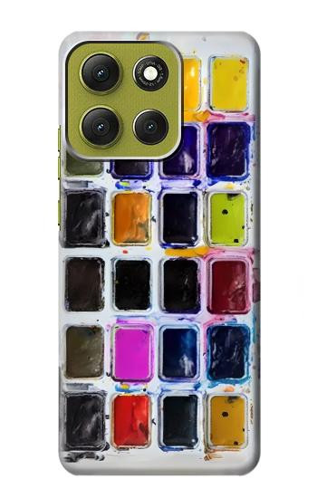 S3956 Watercolor Palette Box Graphic Hülle Schutzhülle Taschen für Motorola Moto G86
