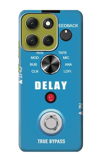 S3962 Guitar Analog Delay Graphic Hülle Schutzhülle Taschen für Motorola Moto G86
