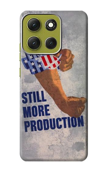 S3963 Still More Production Vintage Postcard Hülle Schutzhülle Taschen für Motorola Moto G86