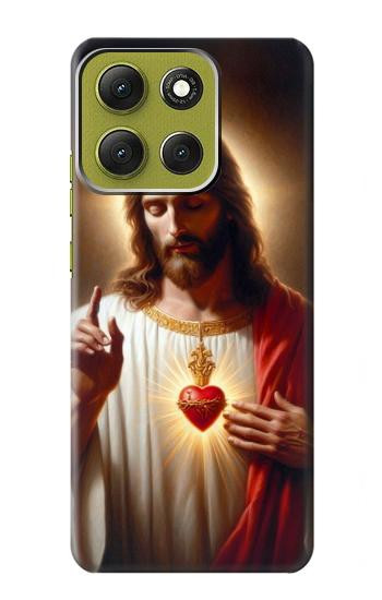 S3997 Jesus Christ Hülle Schutzhülle Taschen für Motorola Moto G86