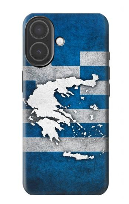 S4074 The Flag of Greece Hülle Schutzhülle Taschen für iPhone 17