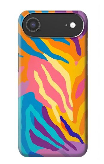 S4037 Colorful Zebra Pattern Hülle Schutzhülle Taschen für iPhone Air