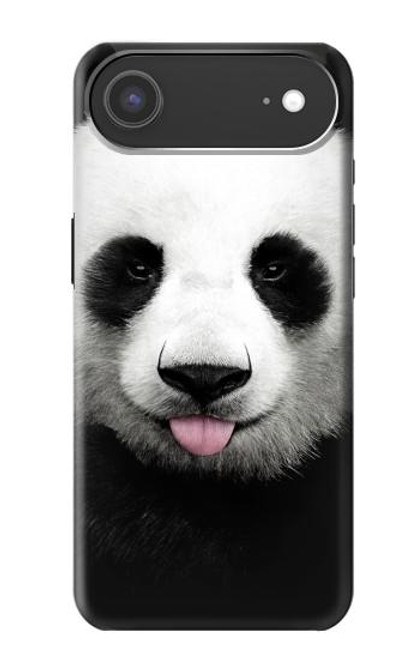 S4049 Cute Panda Stick Out Tongue Hülle Schutzhülle Taschen für iPhone Air