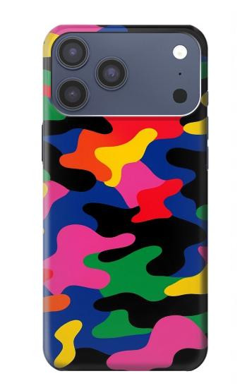 S4072 Colorful Camouflage Hülle Schutzhülle Taschen für iPhone 17 Pro Max, 18 Pro Max