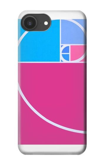 S4076 Golden Ratio Fibonacci Spiral Hülle Schutzhülle Taschen für iPhone 16e, 17e