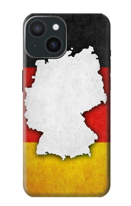S4055 Germany Flag Hülle Schutzhülle Taschen für iPhone 15