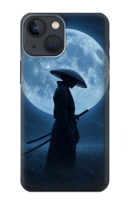 S4034 Samurai Moon Night Hülle Schutzhülle Taschen für iPhone 14