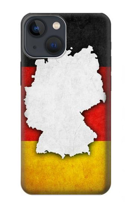 S4055 Germany Flag Hülle Schutzhülle Taschen für iPhone 14