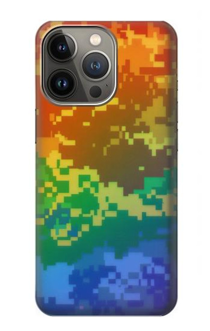 S4047 LGBTQ Camouflage Hülle Schutzhülle Taschen für iPhone 13 Pro Max