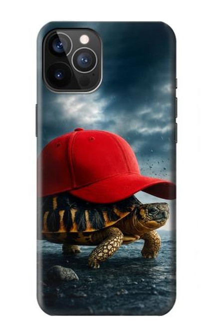 S4056 Madagascar Turtle Red Cap Hülle Schutzhülle Taschen für iPhone 12, iPhone 12 Pro
