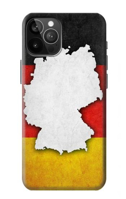 S4055 Germany Flag Hülle Schutzhülle Taschen für iPhone 12 Pro Max