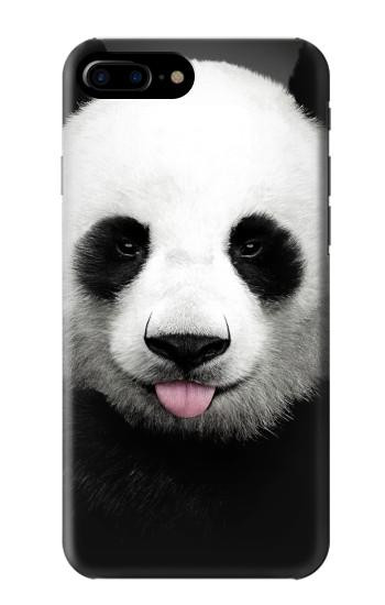 S4049 Cute Panda Stick Out Tongue Hülle Schutzhülle Taschen für iPhone 7 Plus, iPhone 8 Plus