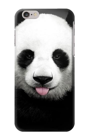 S4049 Cute Panda Stick Out Tongue Hülle Schutzhülle Taschen für iPhone 6 6S