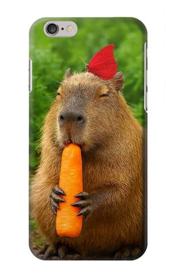 S4068 Capybara Butterfly Hülle Schutzhülle Taschen für iPhone 6 6S