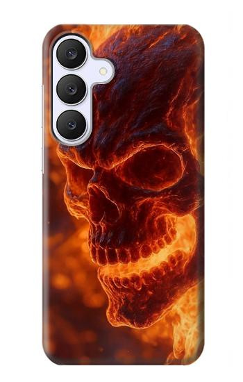 S4062 Fire Skull Hülle Schutzhülle Taschen für Samsung Galaxy S25 FE, S26 FE