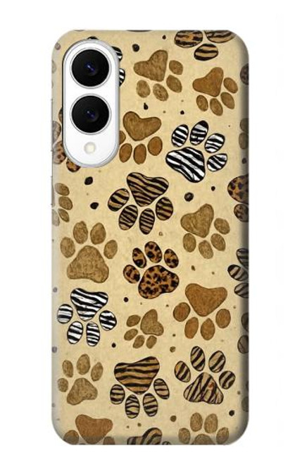 S4032 Wild Animal Paw Foot Print Hülle Schutzhülle Taschen für Samsung Galaxy S25 Edge