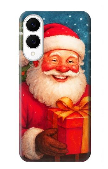 S4046 Happy Santa Hülle Schutzhülle Taschen für Samsung Galaxy S25 Edge