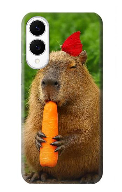 S4068 Capybara Butterfly Hülle Schutzhülle Taschen für Samsung Galaxy S25 Edge