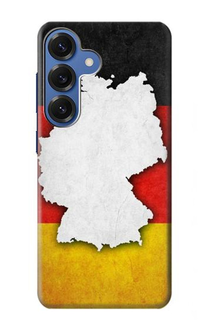 S4055 Germany Flag Hülle Schutzhülle Taschen für Samsung Galaxy S25