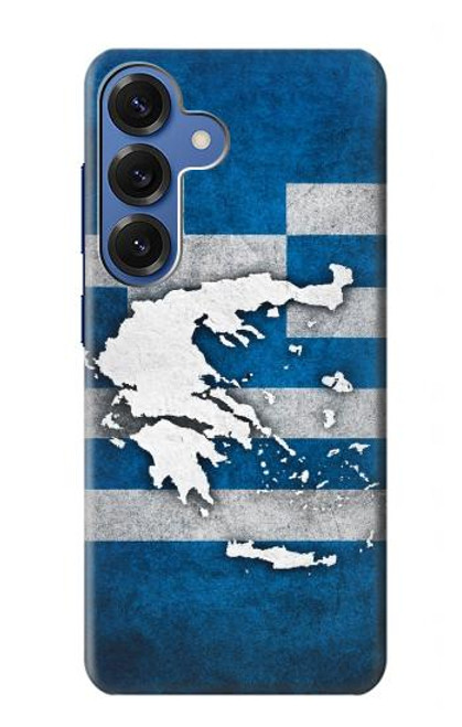 S4074 The Flag of Greece Hülle Schutzhülle Taschen für Samsung Galaxy S25