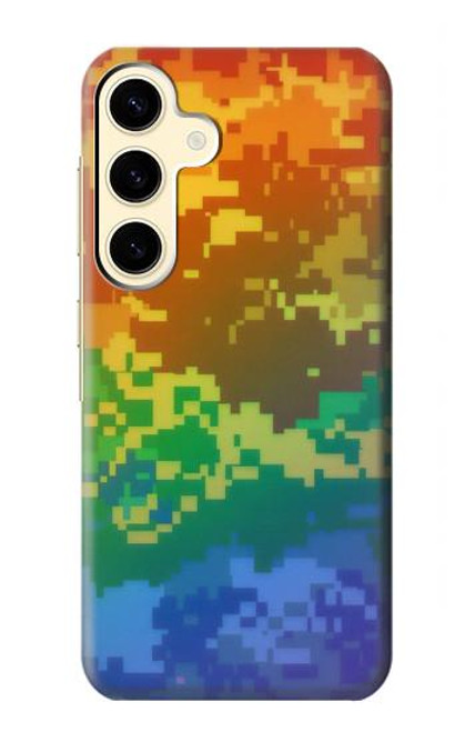 S4047 LGBTQ Camouflage Hülle Schutzhülle Taschen für Samsung Galaxy S24
