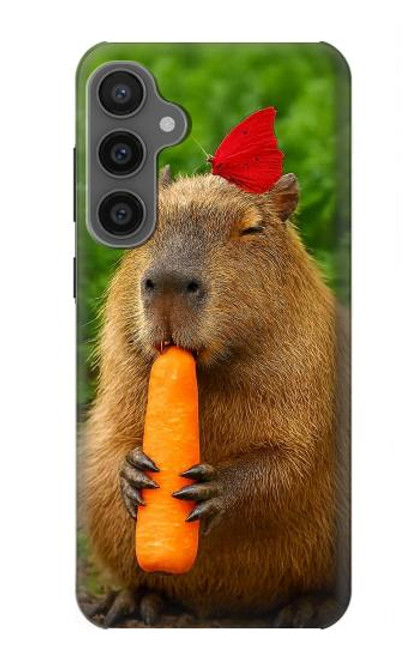 S4068 Capybara Butterfly Hülle Schutzhülle Taschen für Samsung Galaxy S23 FE
