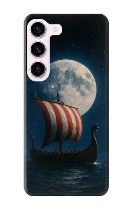 S4040 Viking War Ship Hülle Schutzhülle Taschen für Samsung Galaxy S23