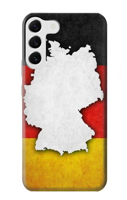 S4055 Germany Flag Hülle Schutzhülle Taschen für Samsung Galaxy S23 Plus
