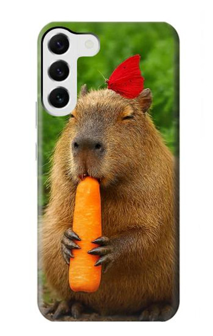 S4068 Capybara Butterfly Hülle Schutzhülle Taschen für Samsung Galaxy S23 Plus