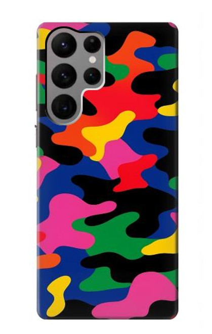 S4072 Colorful Camouflage Hülle Schutzhülle Taschen für Samsung Galaxy S23 Ultra